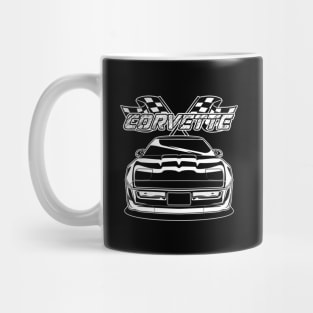 Corvette (White Print) Mug